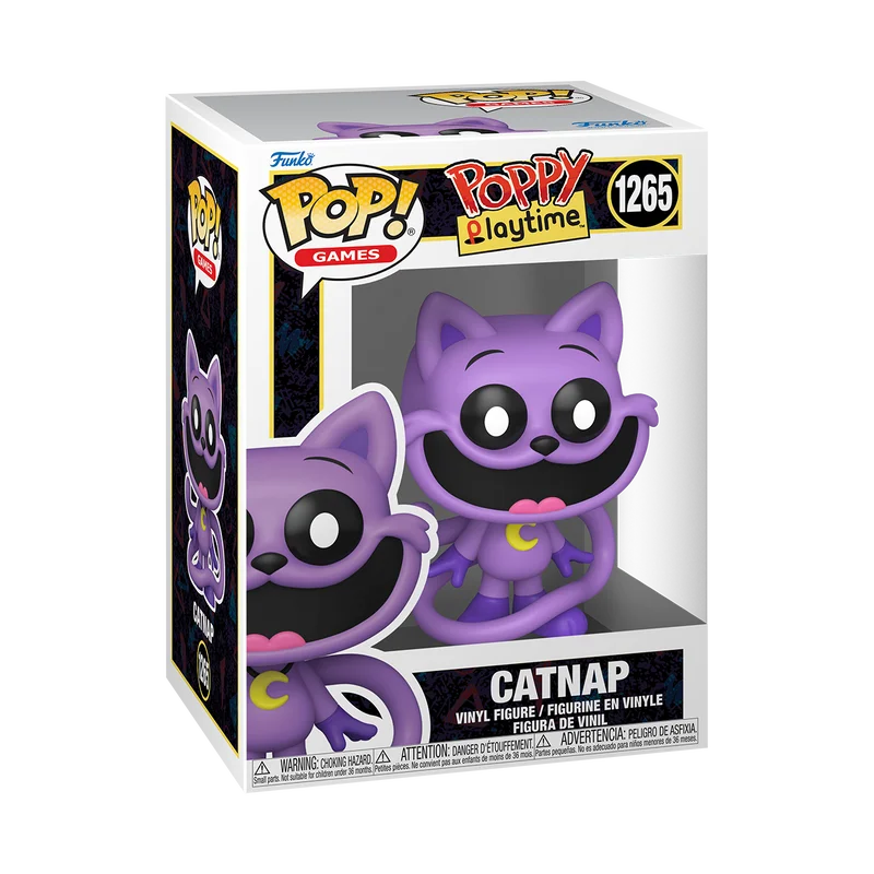 Poppy Playtime POP! Games Vinyl Figure Catnap 9 cm